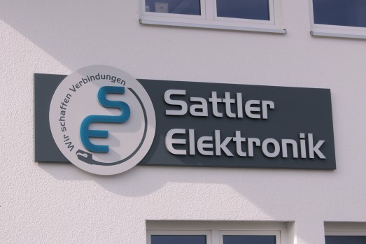 Schild Sattler Elektronik